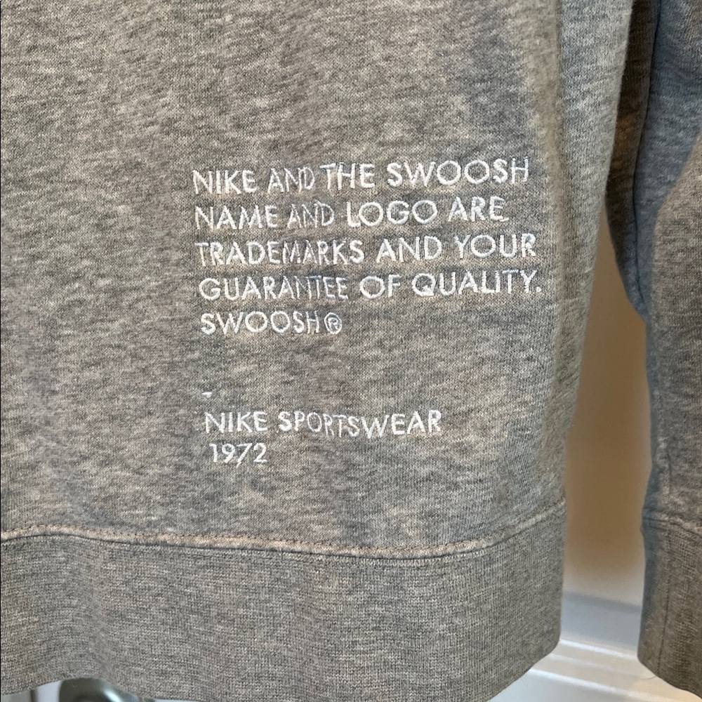 Nike Kids Black and Gray Full-Zip Hoodie - Picture 10 of 14